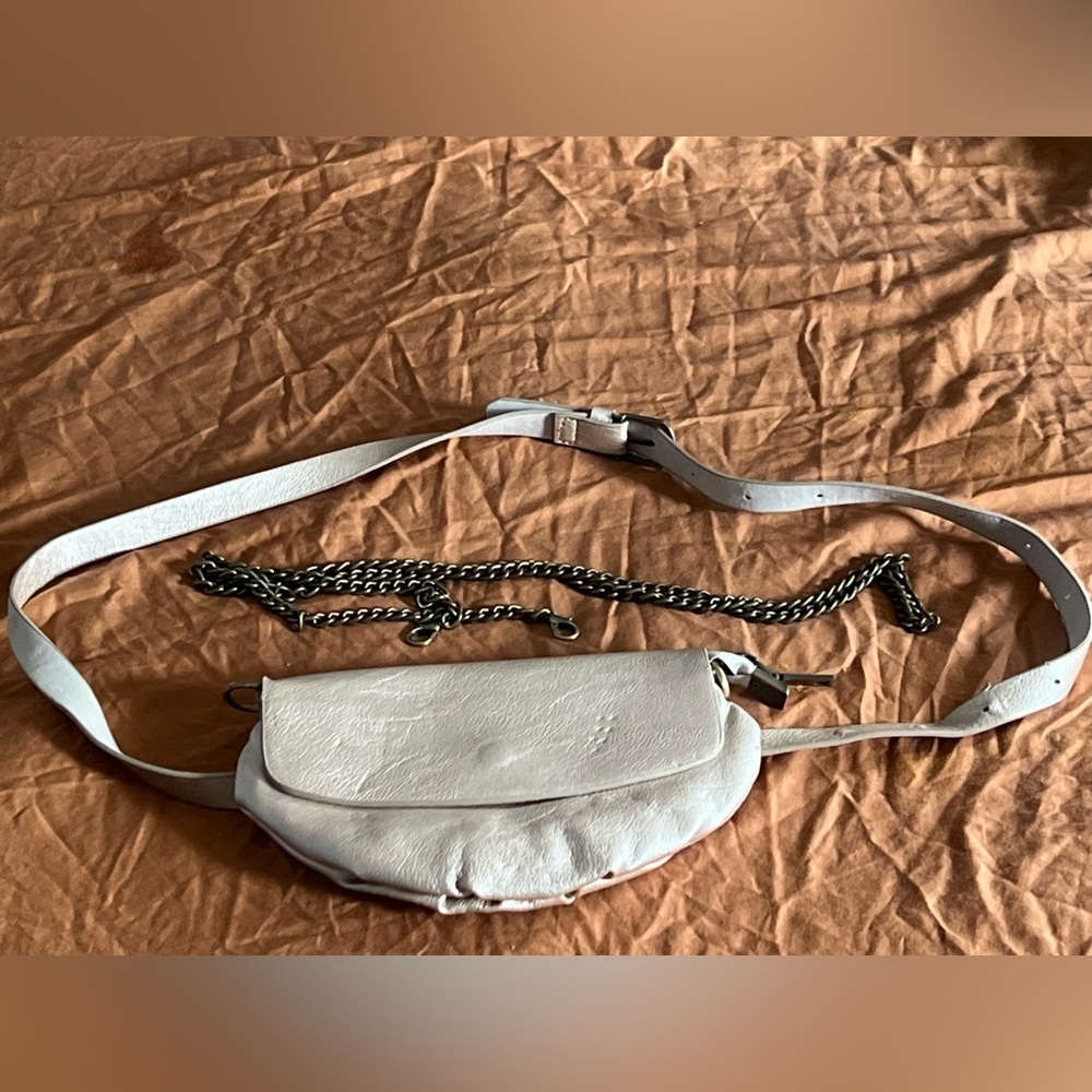 By anthropologie Leather Mini  belt Bag